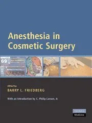 Anesthesia in Cosmetic Surgery 1st edition