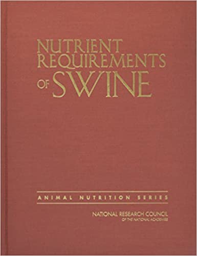 Nutrient Requirements of Swine 11th Ed