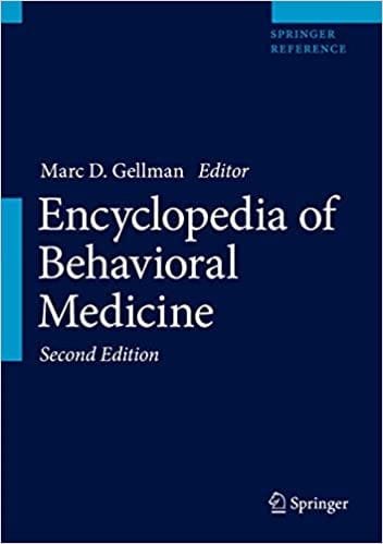 Encyclopedia of Behavioral Medicine