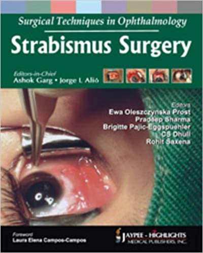 Surgical Techniques in Opthalmology Strabismus Surgery
