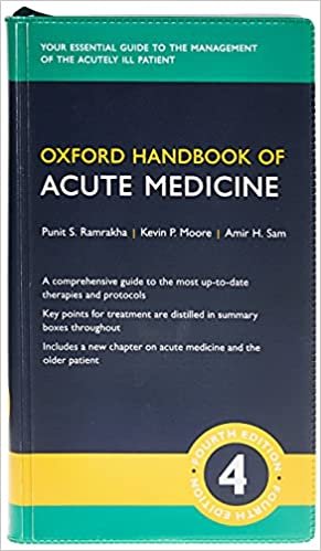 Oxford Handbook of Acute Medicine 4th Edition