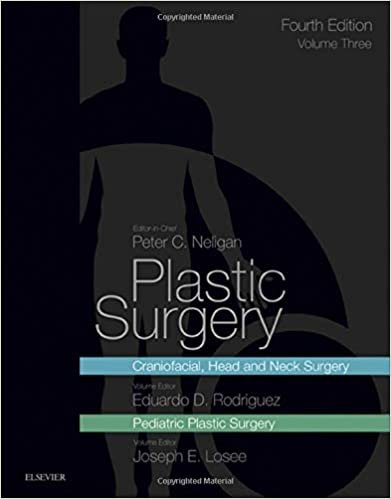 Plastic Surgery Volume 3 Craniofacial Head and Neck Surgery and Pediatric Plastic Surgery 4th Edition