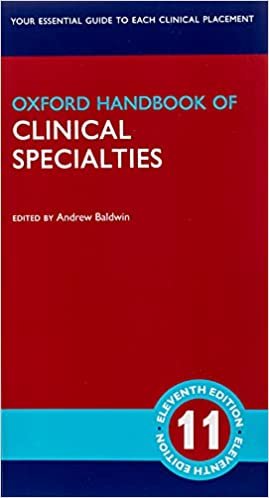 Oxford Handbook of Clinical Specialties 11th Edition
