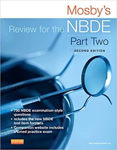 Mosby's Review for the NBDE Part II 2nd edition