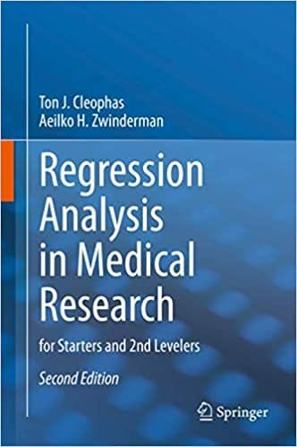 Regression Analysis in Medical Research for Starters and 2nd Levelers 2nd edition