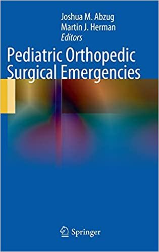 Pediatric Orthopedic Surgical Emergencies