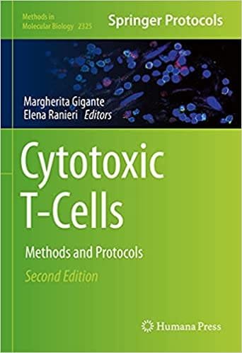 Cytotoxic T Cells Methods and Protocols 2nd Ed