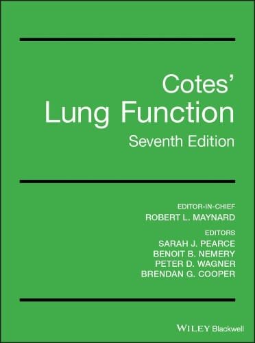 Cotes Lung Function 7th edition