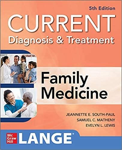 CURRENT Diagnosis And Treatment in Family Medicine 5th Ed