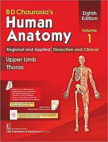 BD Chaurasia’s Human Anatomy Volume 1 Regional and Applied Dissection and Clinical Upper Limb and Thorax