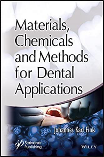Materials Chemicals and Methods for Dental Applications 1st edition