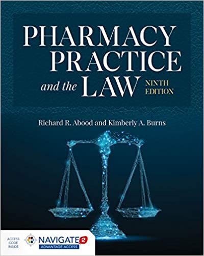 Pharmacy Practice and the Law 9th Ed