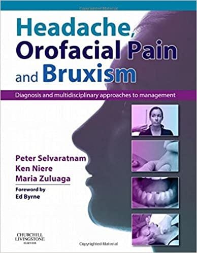 ManagementHeadache Orofacial Pain and Bruxism Diagnosis And Multidisciplinary Approaches To management 1st edition
