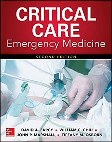 Critical Care Emergency Medicine 2nd edition