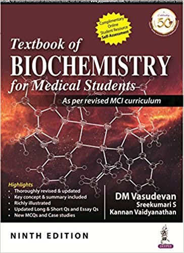 Textbook of Biochemostry for Medical Students 9th Edition