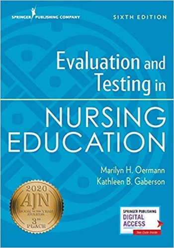 Evaluation and Testing in Nursing Education 6th Ed