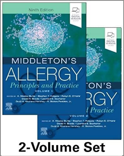 Middletons Allergy Principles and Practice 9th edition