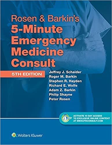 Rosen & Barkins 5 Minute Emergency Medicine Consult 5th edition