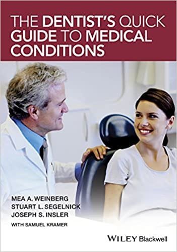 The Dentist's Quick Guide to Medical Conditions 1st edition