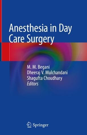 Anesthesia in Day Care Surgery 1st edition