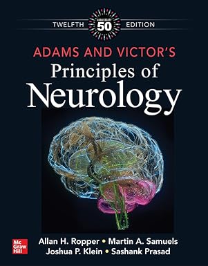 Adams And Victors Principles Of Neurology 12th edition