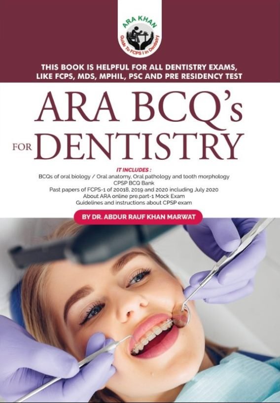 ARA BCQ's FOR DENTISTRY By: Dr Abdur Rauf Khan Marwat
