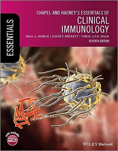 Chapel and Haeney's Essentials of Clinical Immunology 7th edition