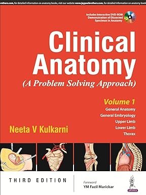 Clinical Anatomy A Problem Solving Approach 3rd edition