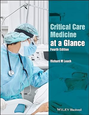 Critical Care Medicine At A Glance 4th edition