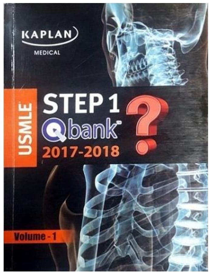 Kaplan USMLE Qbank Step 1 2017-18 6 Volume Set 1st edition