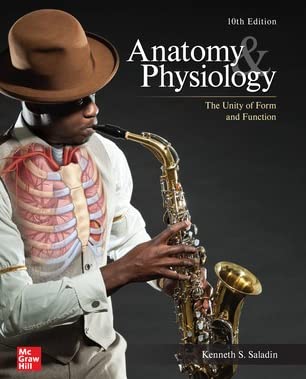 Loose leaf Anatomy & Physiology The Unity of Form and Function 10th edition