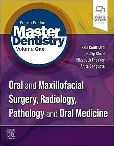 Master Dentistry Volume 1 Oral and Maxillofacial Surgery Radiology Pathology and Oral Medicine 4th edition