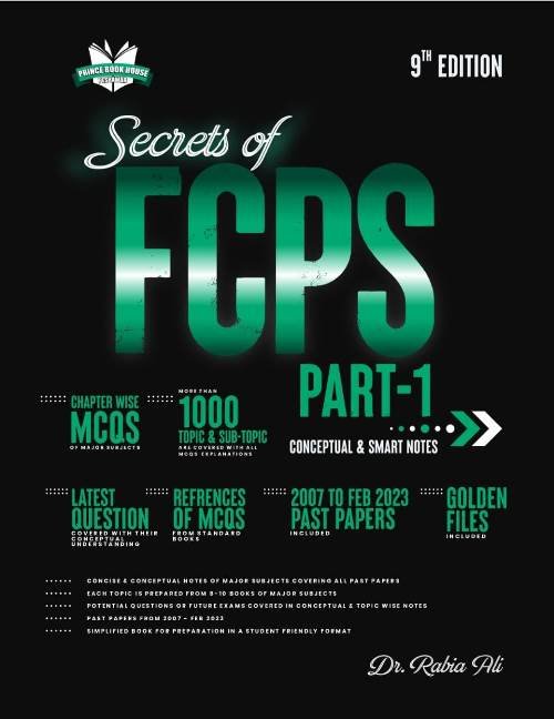 Secrets of FCPS Part 1 by Rabia Ali 9th Edition