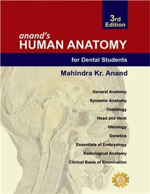 Anands Human Anatomy for Dental Students 3rd edition