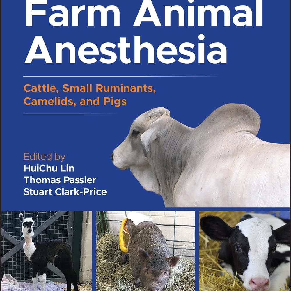 Farm Animal Anesthesia Cattle Small Ruminants Camelids and Pigs 1st edition