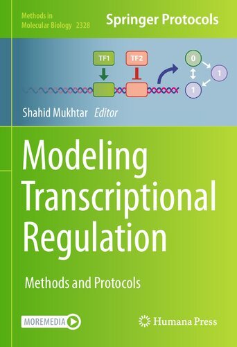 Modeling Transcriptional Regulation: Methods and Protocols