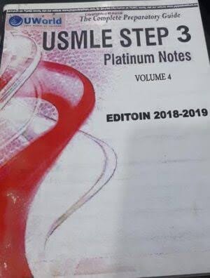 UWorld USMLE Step 3 QBank 5 Volume Set