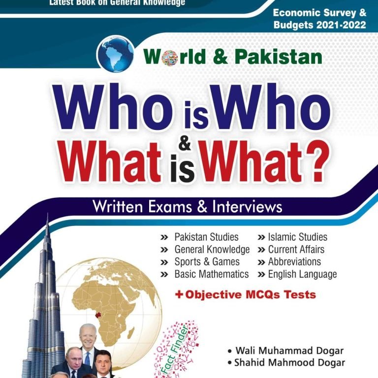 Who is Who & What is What?