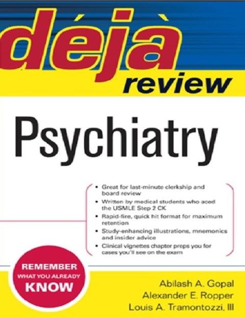 Deja Review Psychiatry.