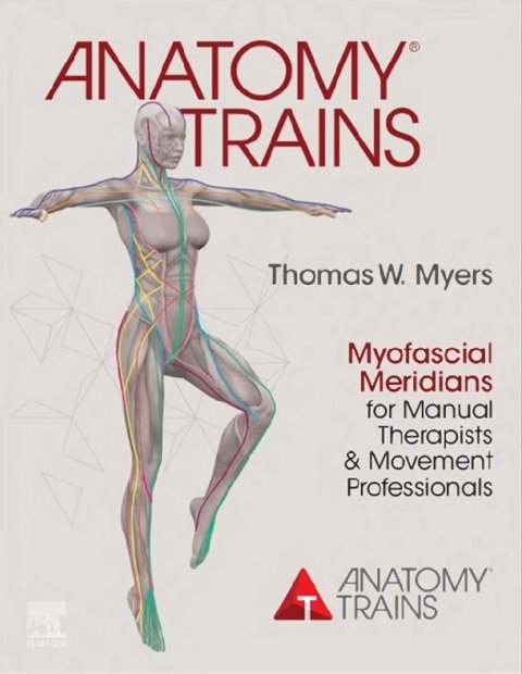 Anatomy Trains Myofascial Meridians for Manual Therapists and Movement Professionals 4th Edition.
