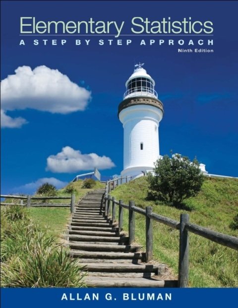 Elementary Statistics A Step by Step Approach 9th Edition.
