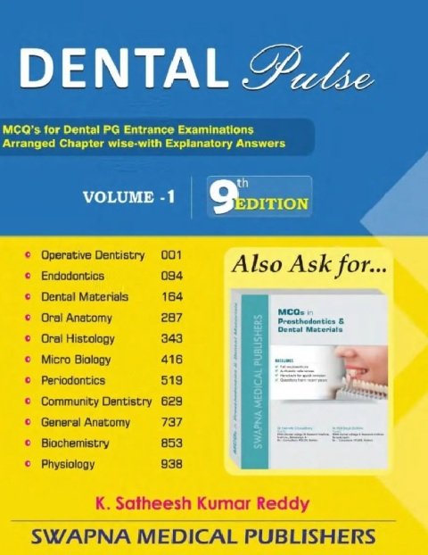 Dental pulse 9th edition volume 1.