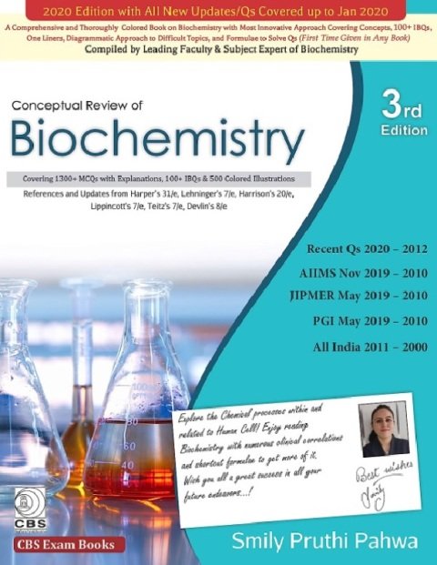 Conceptual Review of Biochemistry 3rd Edition.
