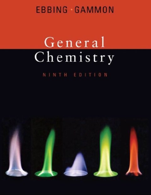 General Chemistry, 9th Edition.