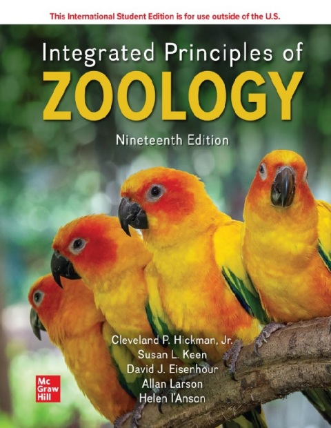 Loose Leaf for Integrated Principles of Zoology 19th Edition.