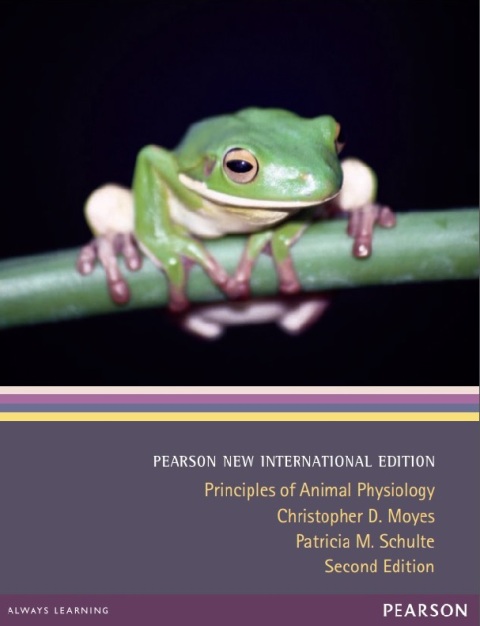 Principles of Animal Physiology, Pearson New International Edition, 2nd edition.