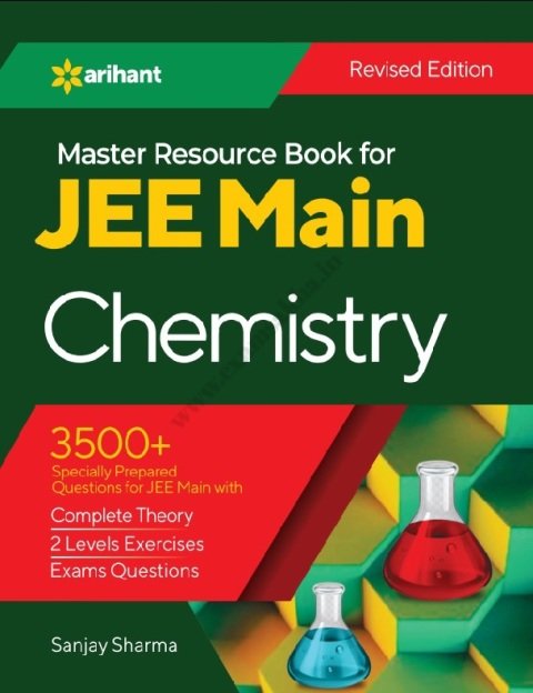Master Resource Book in Chemistry for JEE Main 2022.