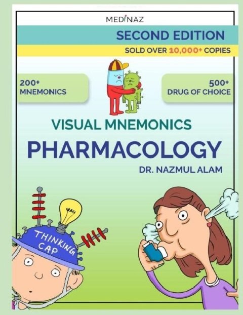 VISUAL MNEMONICS PHARMACOLOGY 2nd EDITION (Medical mnemonic, Band 2).