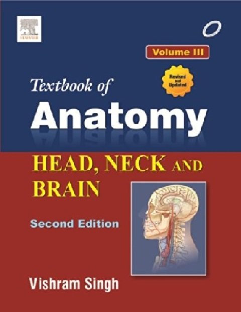 Textbook of Anatomy Head, Neck, and Brain; Volume III.