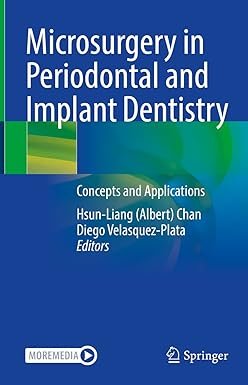 Microsurgery in Periodontal and Implant Dentistry: Concepts and Applications 1st ed.